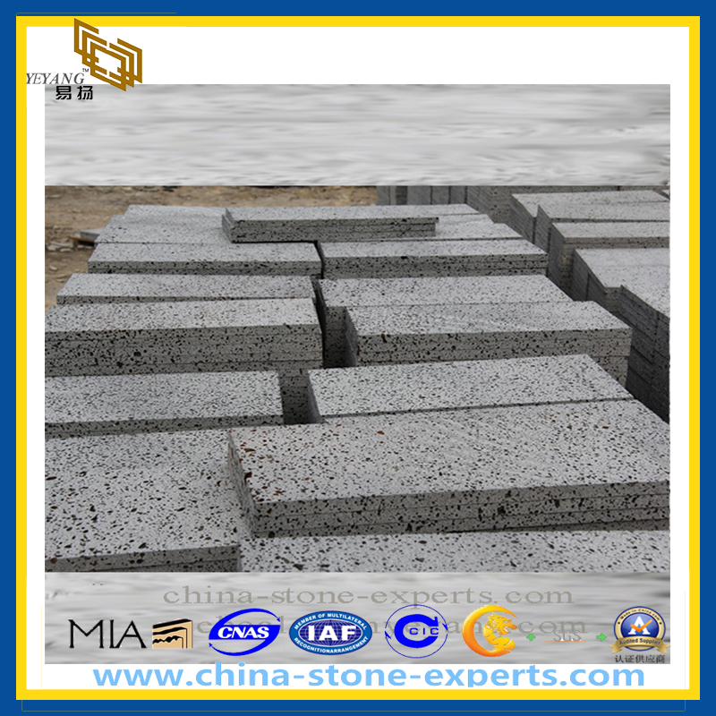Hainan Black Bsasalt Floor Tile /Paving Stone （YQZ-PS1002）