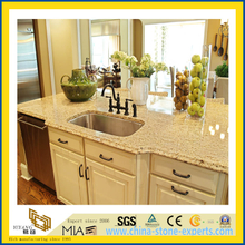High Quality Polished Gold Granite Countertop for Kitchen/Bathroom (YQC)