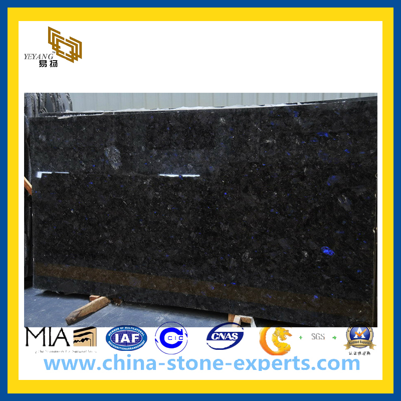Natural Stone-Volga Blue Granite for Slabs, Kitchen Countertops, Cut-to-Size (YQZ-GS)