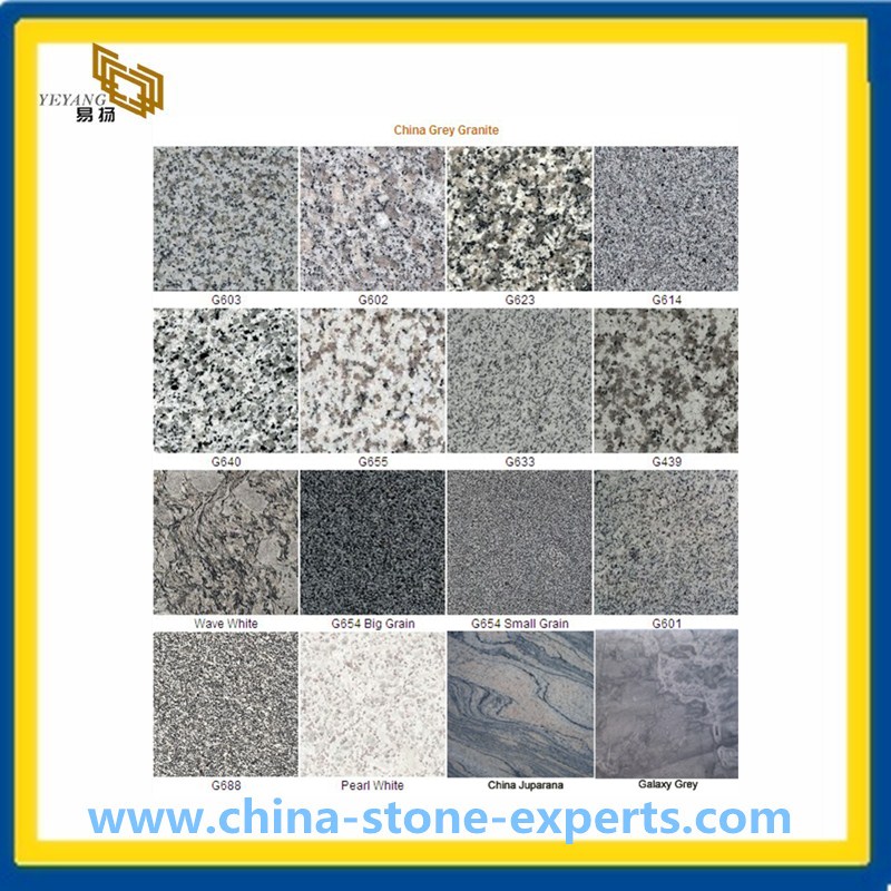 Colourful Natural Stone Granite for Flooring / Wall Tile (YQG-GT1009)