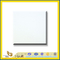 Polished Natural Stone Pure White Marble Slabs for Wall/Flooring (YQC)