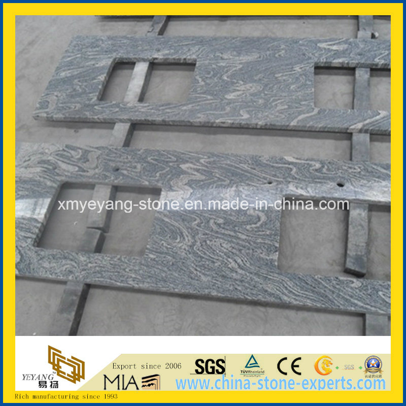 Prefabricated China Juparana Granite Kitchen Countertop or Worktop