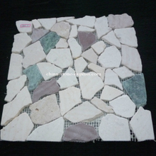 Culture Stone Colorful Mat Mosaic Tile (YQZ-M1001)