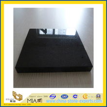 Shanxi Polished Stone Black Granite for Floor Tile(YQC)