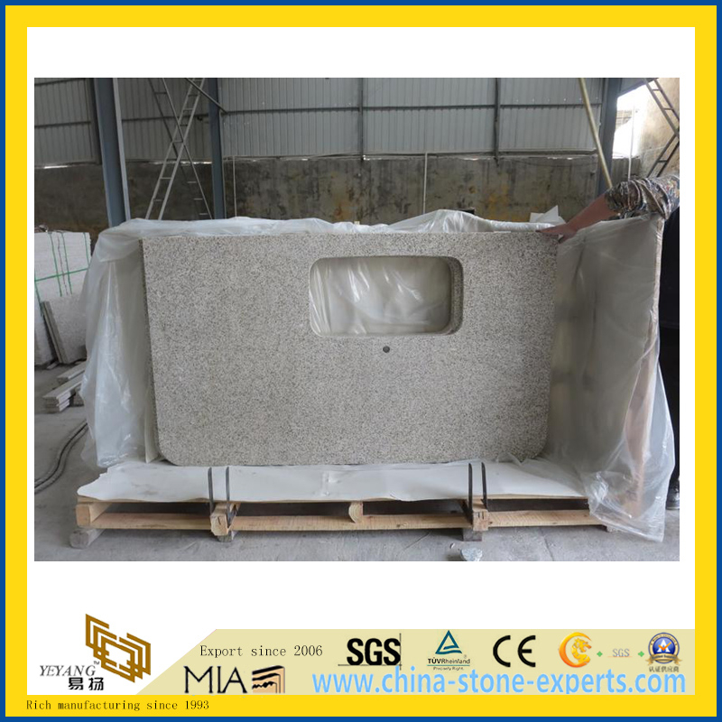 China Shandong Rust Granite Countertop for Kitchen/Vanity Top
