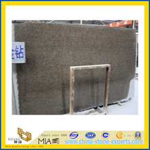 Polished Stone Tropical Brown Granite Slab for Countertop/Vanitytop (YQC)