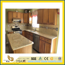 Natural Stone Polished Kashmir Gold Granite Countertop for Kitchen/Bathroom (YQC)
