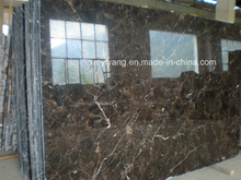 Chinese Emperador Dark Brown Marble Tile for Flooring and Countertop