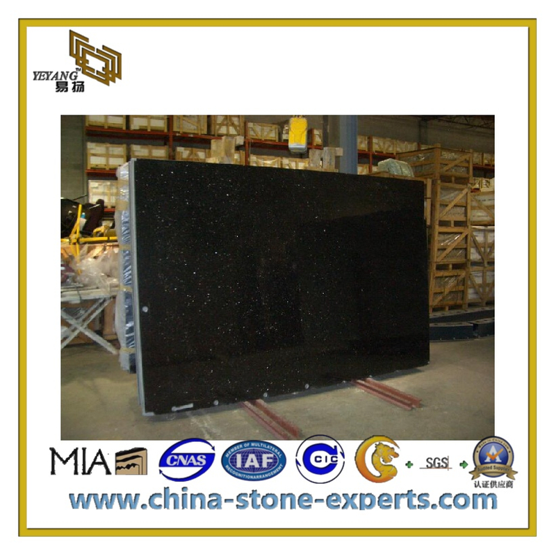 Black Granite High Quality Granite Stair (YQC-S1005)