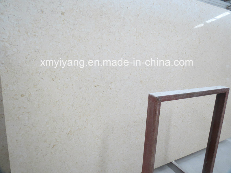 Cheaper Egyptian Beige White Marble for Flooring and Countertop