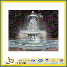 Marble Carved Water Garden Fountain for Outdoor(YQG-LS1040)
