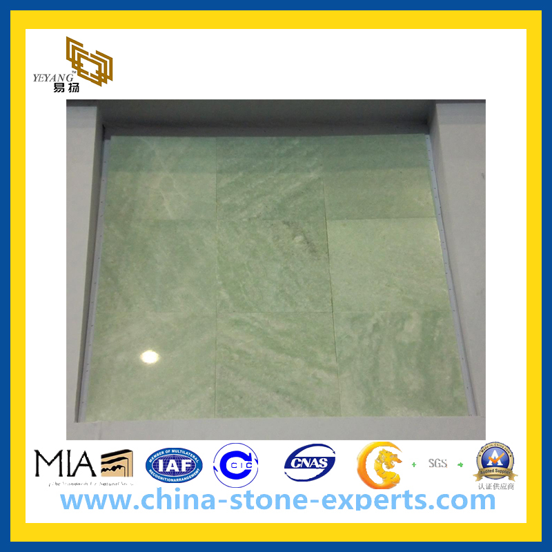 Natural Stone Ming Green Marble Floor & Wall Tiles (YQC)