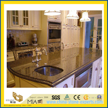 High Quality Polished Black Granite Countertop for Kitchen/Bathroom (YQC)