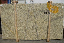 Santa Cecilia Gold Granite Slabs for Kitchen Countertop Choice (YQW-11003G)