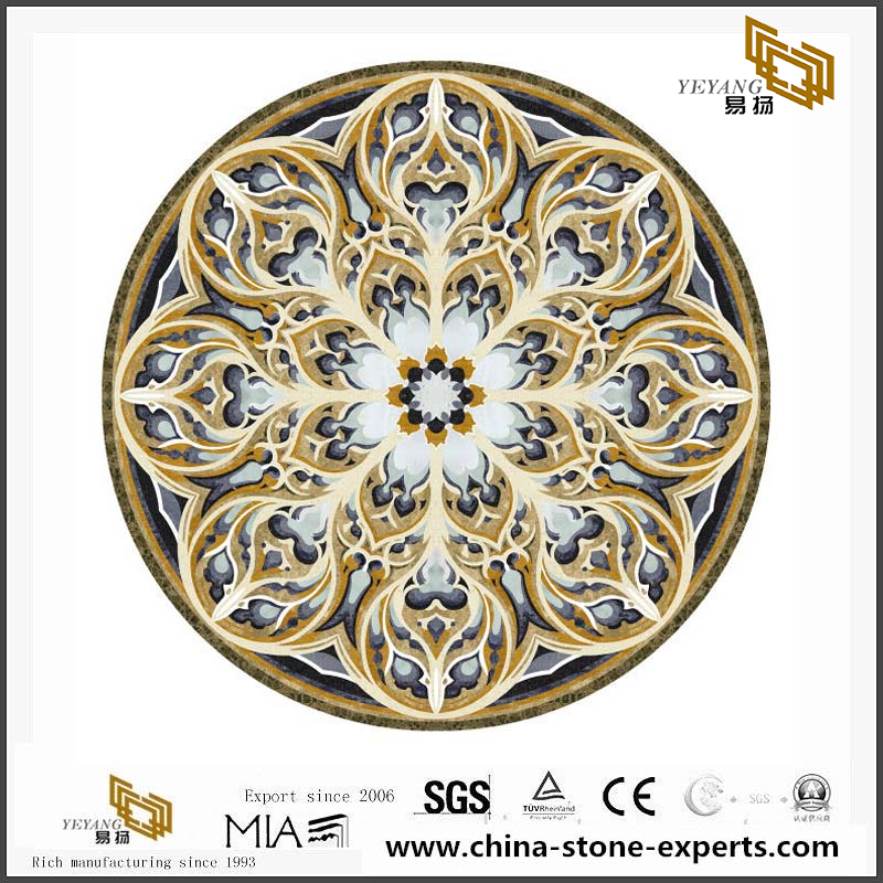 Affordable Marble Medallion WaterJet Technology In Lower Price