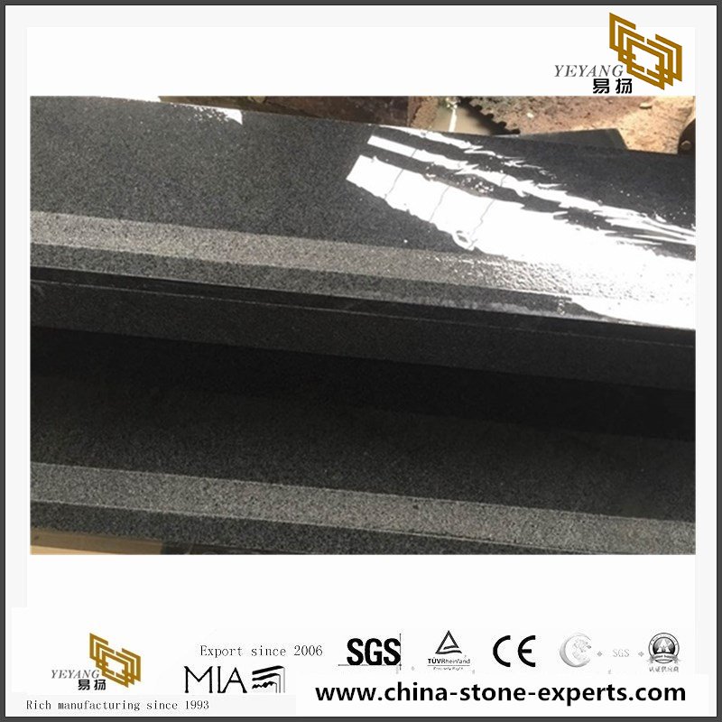China Natural Stone G654 Granite Stair steps Outdoor Designs
