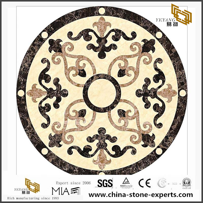 Affordable Marble Medallion WaterJet Technology In Lower Price