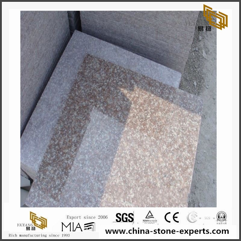 China low price G687 Peach Pink Granite for Slab, Tiles and Countertop