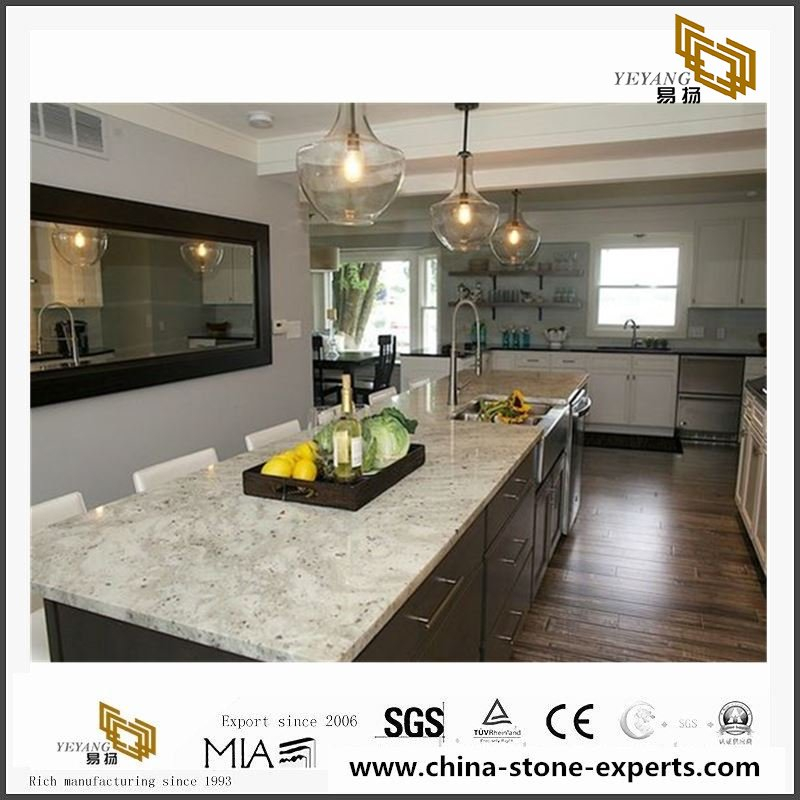 Hot Sale Colonial White Granite Slabs & Tiles for Countertop
