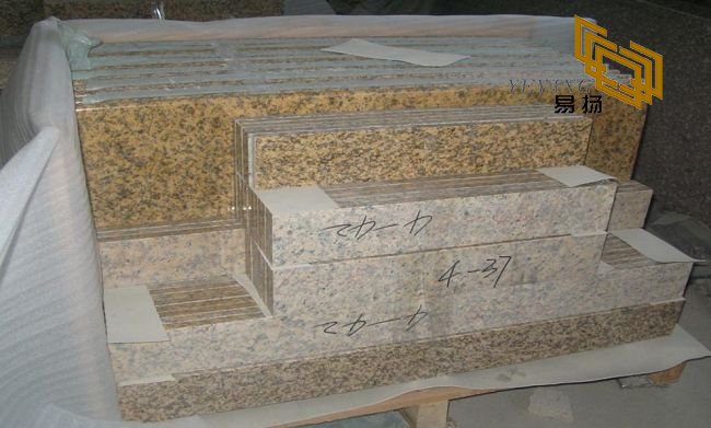 Tiger Yellow granite kitchen countertops for interior design (YQW-11014C)