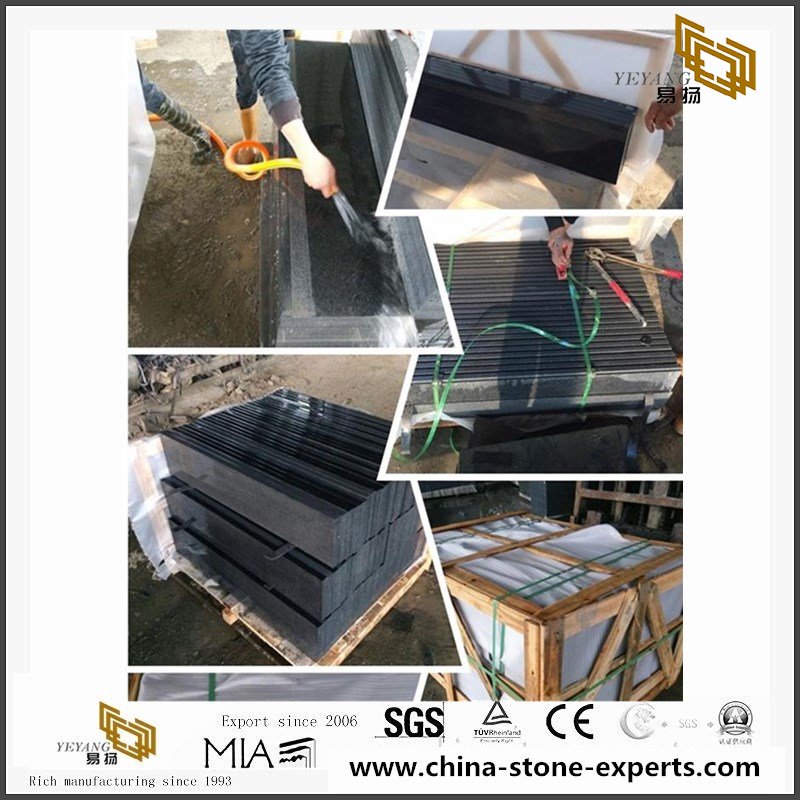China Natural Stone G654 Granite Stair steps Outdoor Designs