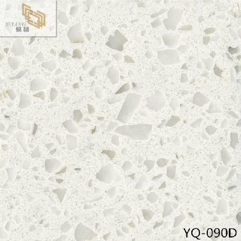 YQ-090D | Standard Series White Quartz Stone
