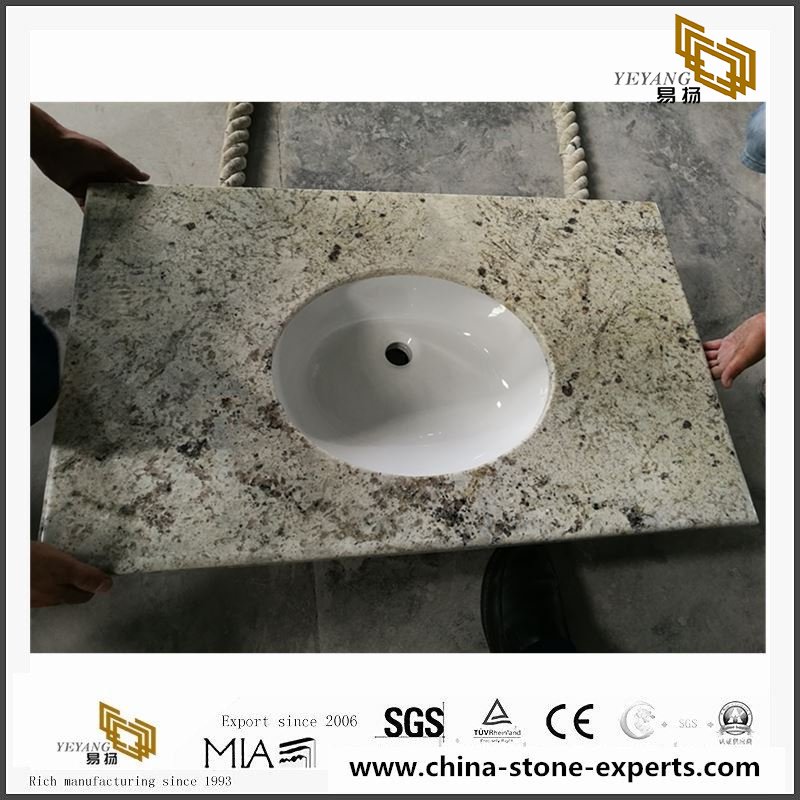 Hot Sale Colonial White Granite Slabs & Tiles for Countertop