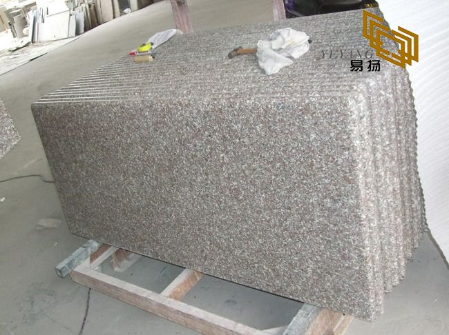 G648 Misty Mauve granite kitchen countertops for interior design (YQW-11016C)