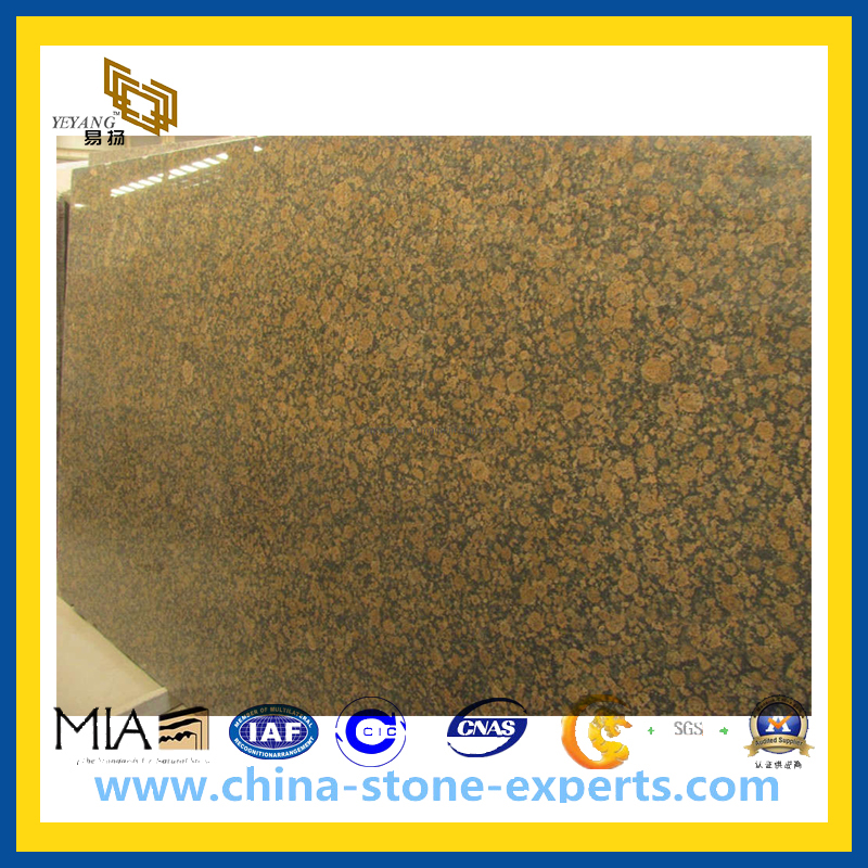 Baltic Brown Granite Slab for Countertop / Vanity Top (YQZ-GS1021)