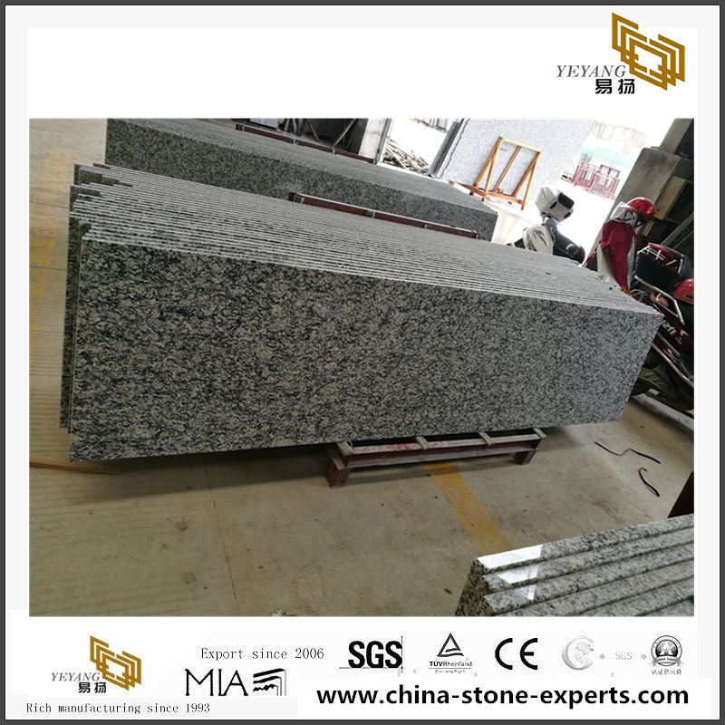 China cheap White Wave Granite Cut to Size Slab for Countertops