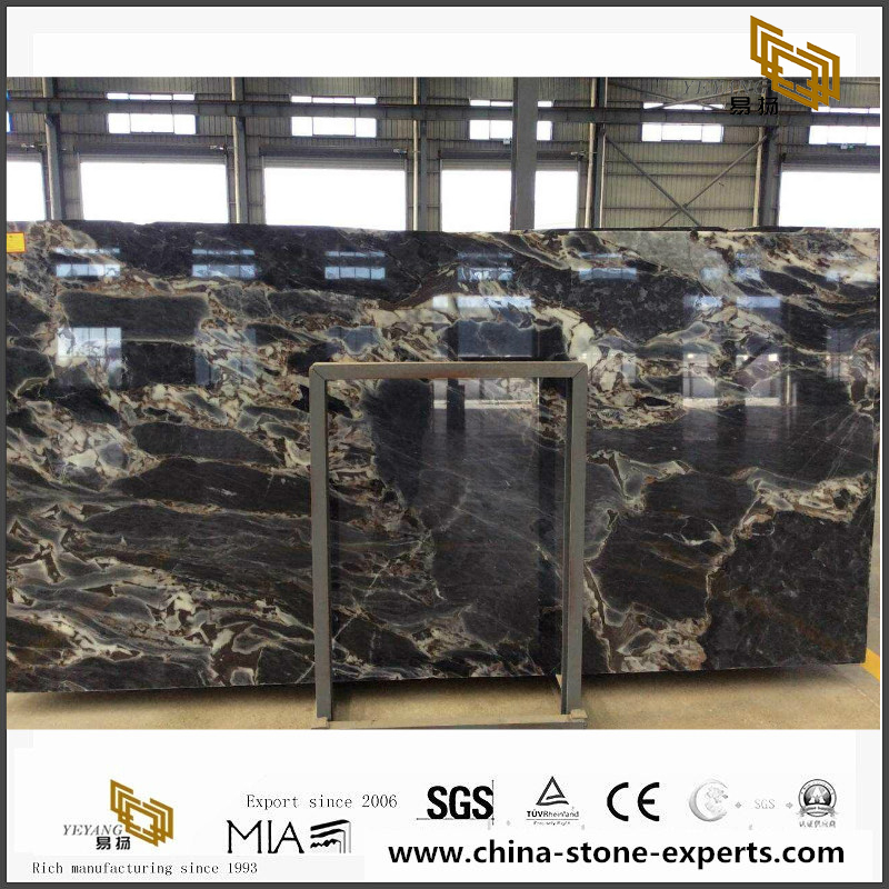 Good sale China Titanic Storm Marble slabs tiles for construction