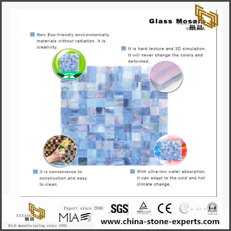 Good Price Colorful Wall Glass Mosaic High Quality Mosaic Tiels