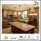 China Coffee Brown Quartz Stone Countertop with cheap price 