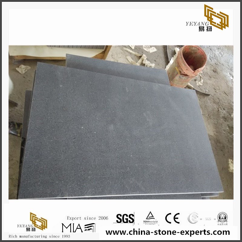 Honed grey granite tiles for paving projects Price