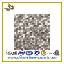 Mixed Color Natural Stone Marble Mosaic Tiles for Flooring/Wall(YQC)