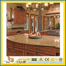 Cheap Golden Yellow Granite Stone Counter Top for Kitchen, Bathroom