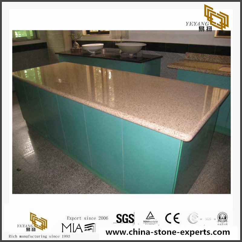 Cheap China G682 Yellow Granite Kitchen Countertop, Vanity Tops