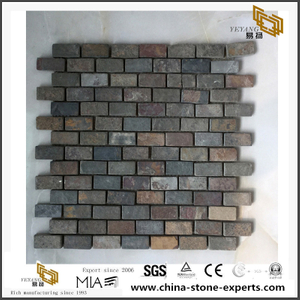 Classic Natural Slate Stone Mosaic Old Look Style Discount Sale