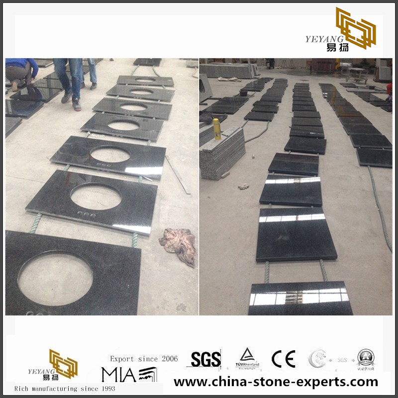 Black Pearl Granite Countertops for Kitchen and Bath