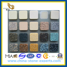Prefab Specifications Interior Wall Panels Artificial Quartz Stone (YQZ-QS1015)