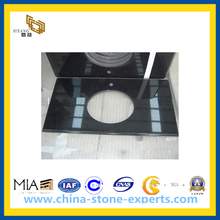 Shanxi Black Granite Vanity Top, Granite Bath Tops, Bathroom Countertops(YQG-GC1118)