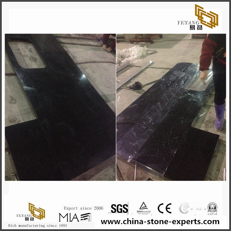 Black Pearl Granite Countertops for Kitchen and Bath