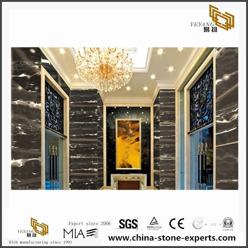 China Silver Dragon Marble Tiles and Slabs for Flooring / Wall 