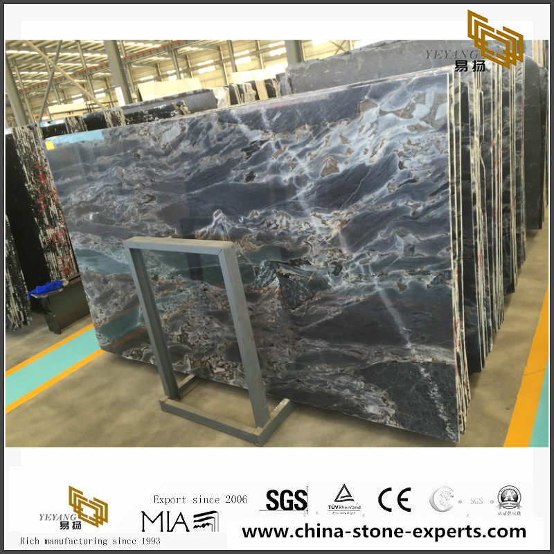 Good sale China Titanic Storm Marble slabs tiles for construction