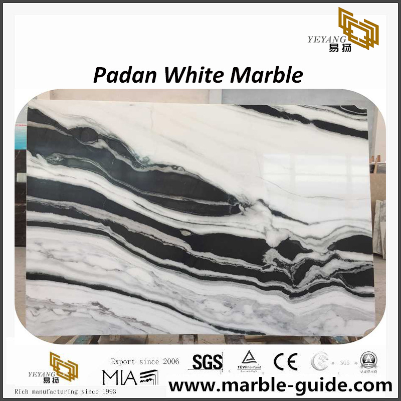 Amazing Padan White marble slabs for interior design