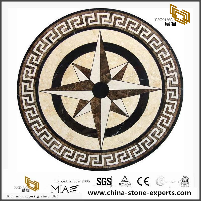 Affordable Marble Medallion WaterJet Technology In Lower Price