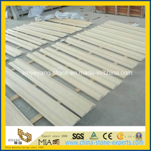 Customize Beige Galala Marble Skirting for Wall or Floor Decoration