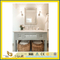 Natural Polished Marble Vanity Tops for Home &amp; Hotel Bathroom