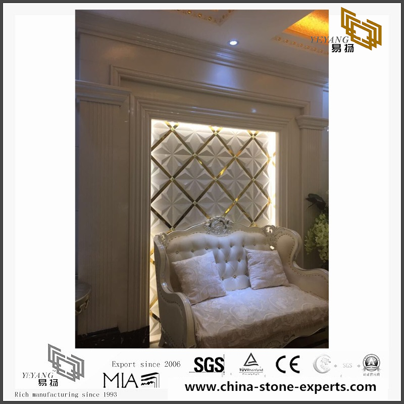 Diy Marble Stone Background Design (YQW-MB0815010）