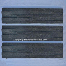 Black Slate Tile, Stack Stone for Wall Cladding